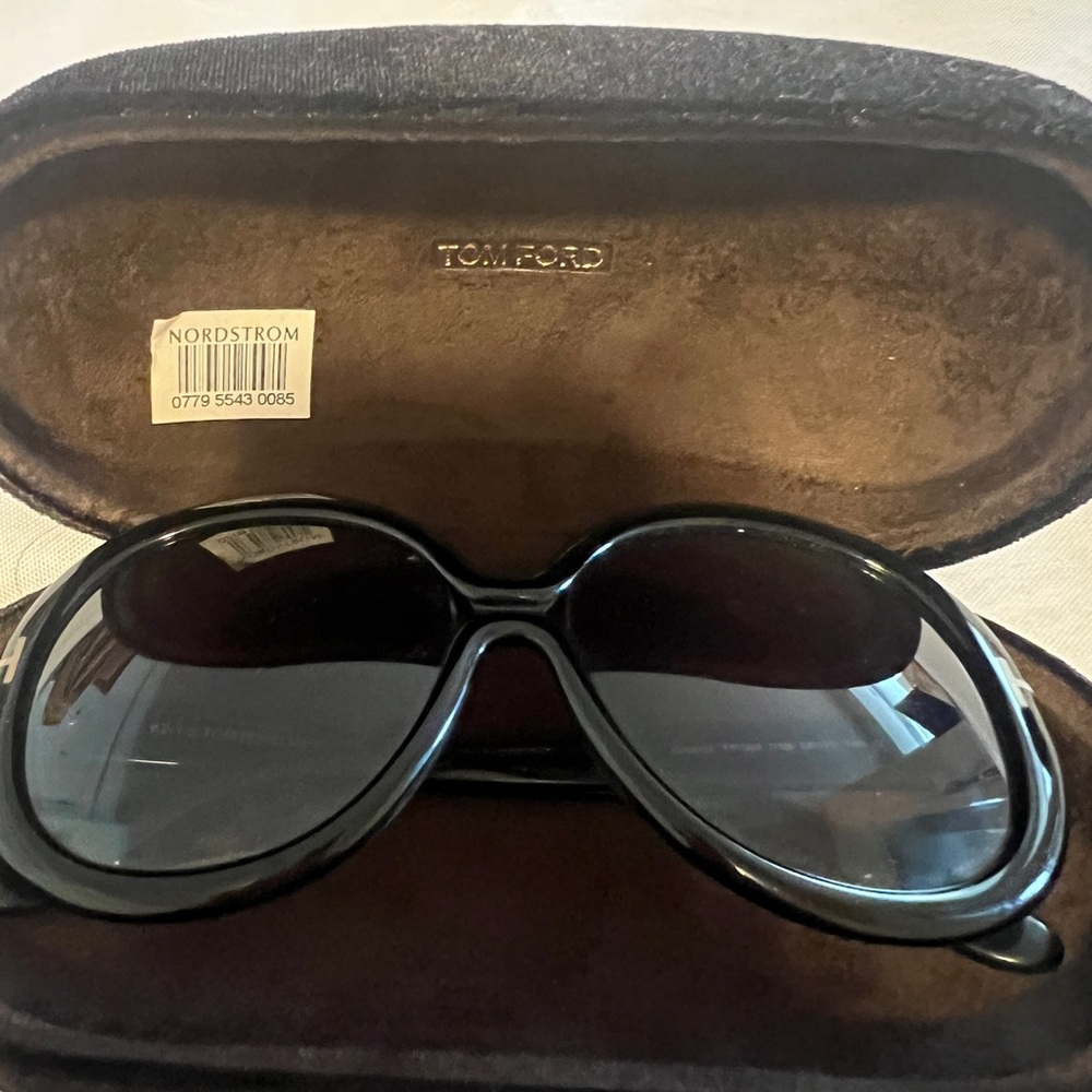 Tom Ford Glossy Black Women's Sunglasses